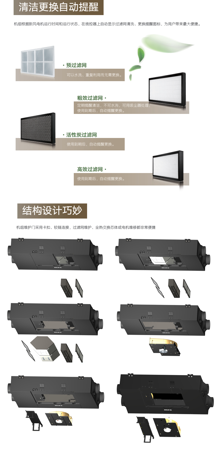 格力净享全热交换新风除霾机